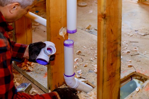 Building Plumbing Installation in Cherry Hill